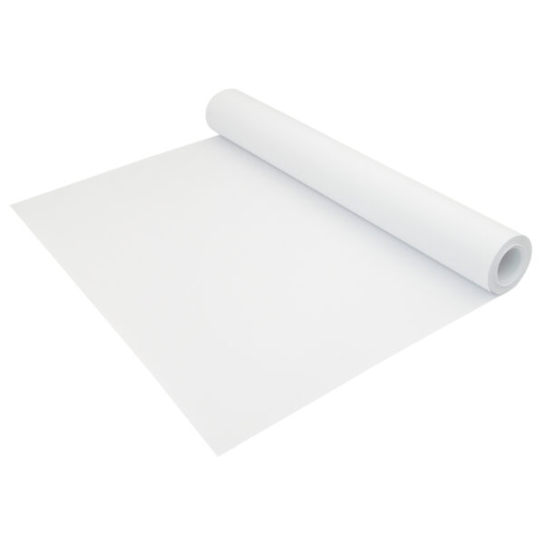 Art & Easel Roll, White, 18" x 50', 3 Rolls