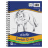 Sketch Diary, Standard Weight, 12" x 9", 70 Sheets, Pack of 3