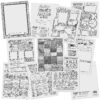 P4849 PRANG®_CassieStephensSketchBook_CONTENT PGS_8.5x11_40ct_R Sketch Smart Sketch Book, White, 11" x 8.5", 40 Sheets, Pack of 12