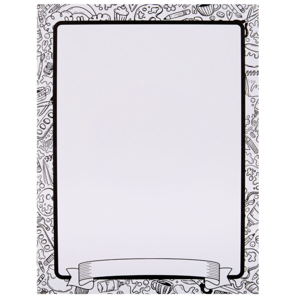 ERSPAC4819_4.jpg Sketch Smart Sketch Book, White, 11" x 8.5", 40 Sheets, Pack of 12