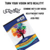 400129479 (P4827) UCreate® MixedMediaPad_9x12_50ct_COO-CANADA_( Mixed Media Pad, 9" x 12", 50 Sheets, Pack of 3