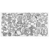 Doodle & Drawing Roll, 4 Assorted Designs