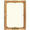 Watercolor Paper, Gold Frame, 9" x 12", 30 Sheets Per Pack, 3 Packs