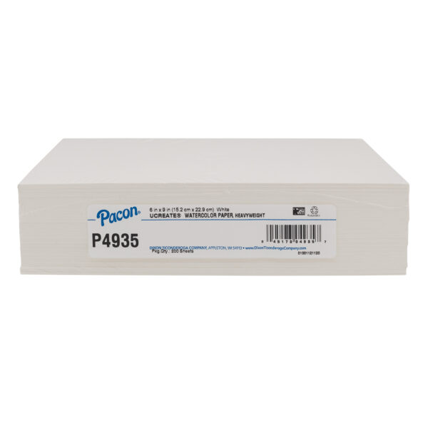 ERSPAC4935.jpg Watercolor Paper, White, 90 lb., 6" x 9", 200 Sheets