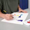 ERSPAC4943-2_3.jpg Watercolor Paper, White, Package, 140 lb., 9" x 12", 50 Sheets Per Pack, 2 Packs