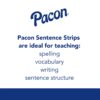 Sentence Strips, Manila, 3" x 24", 100 Strips Per Pack, 6 Packs