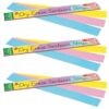 ERSPAC5186-3.jpg Dry Erase Sentence Strips, 3 Assorted Colors, 1-1-2" X 3-4" Ruled, 3" x 24", 30 Per Pack, 3 Packs
