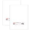 ERSPAC5211-2.jpg Heavyweight Tagboard, White, 9" x 12", 100 Sheets Per Pack, 2 Packs