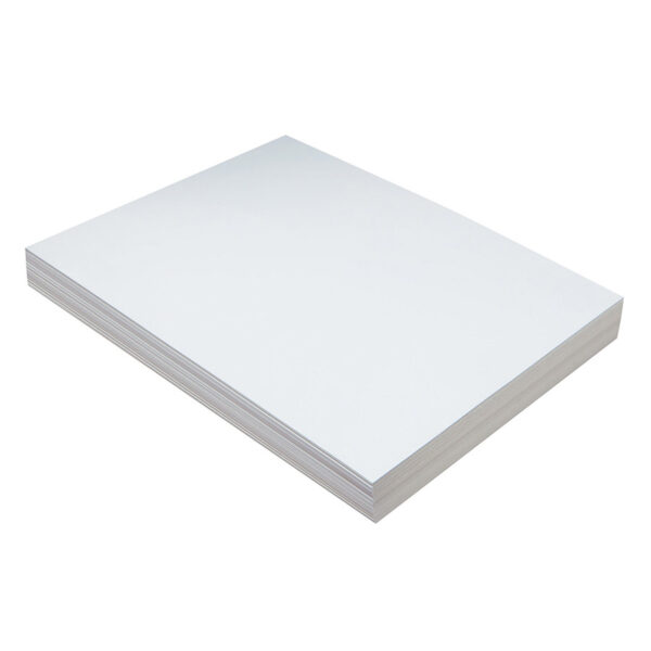 ERSPAC5211-2_1.jpg Heavyweight Tagboard, White, 9" x 12", 100 Sheets Per Pack, 2 Packs