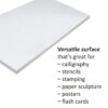 Heavyweight Tagboard, White, 12" x 18", 100 Sheets