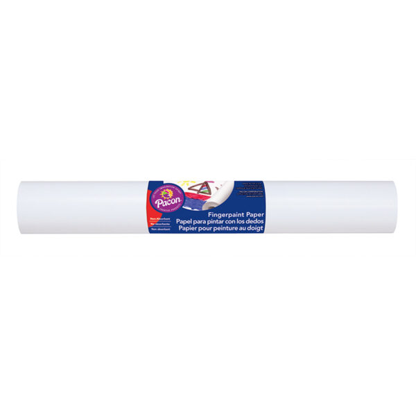 ERSPAC5318-2_1.jpg Fingerpaint Paper, White, 16" x 100', 2 Rolls