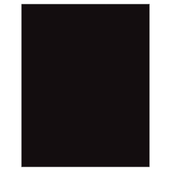Premium Coated Poster Board, Black, 22" x 28", 25 Sheets