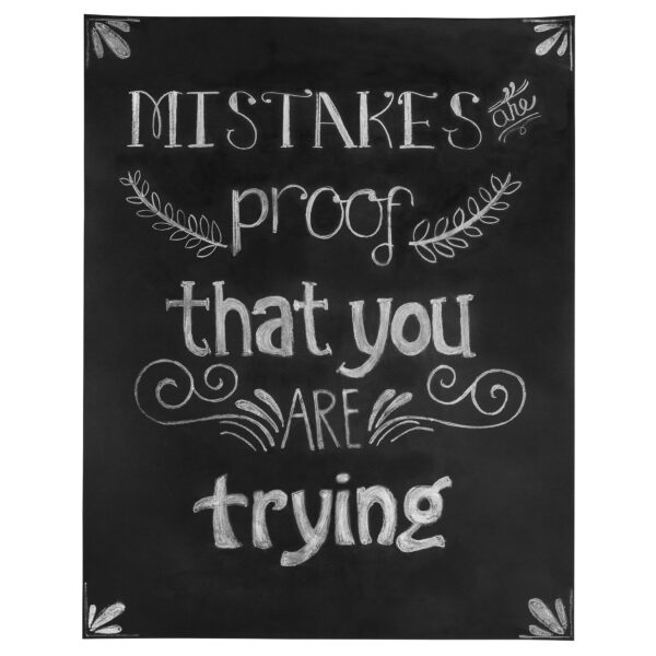 Premium Chalkboard Poster Board, Black, 22" x 28", 25 Sheets