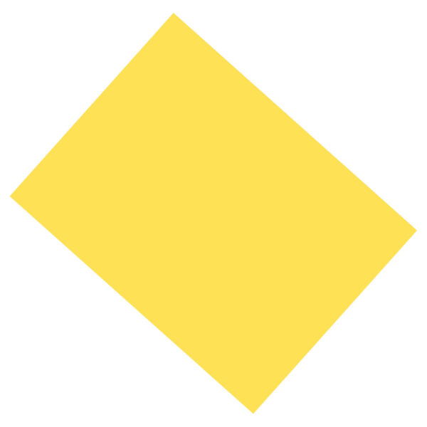 Coated Poster Board, Yellow, 22" x 28", 25 Sheets