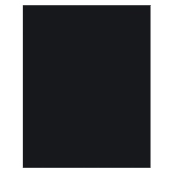 Premium Coated Poster Board, 5 Primary Assorted Colors, 22" x 28", 25 Sheets