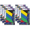Poster Board, 5 Assorted Primary Colors, 14" x 22", 5 Sheets Per Pack, 6 Packs
