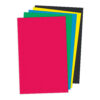 Poster Board, 5 Assorted Primary Colors, 14" x 22", 5 Sheets Per Pack, 6 Packs