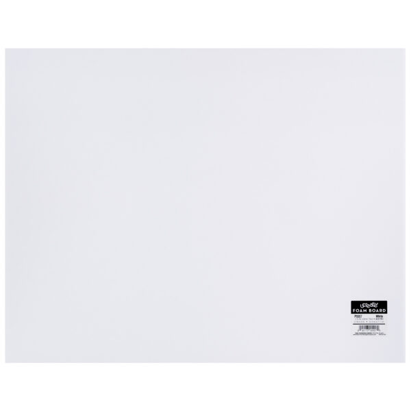 Foam Board, White, 22" x 28", 5 Sheets