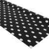 Bulletin Board Art Paper, Classic Dots-Black & White, 48" x 50', 1 Roll