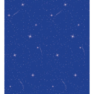 Bulletin Board Art Paper, Night Sky, 48" x 50', 1 Roll