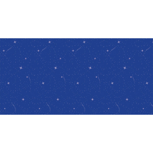 Bulletin Board Art Paper, Night Sky, 48" x 50', 1 Roll