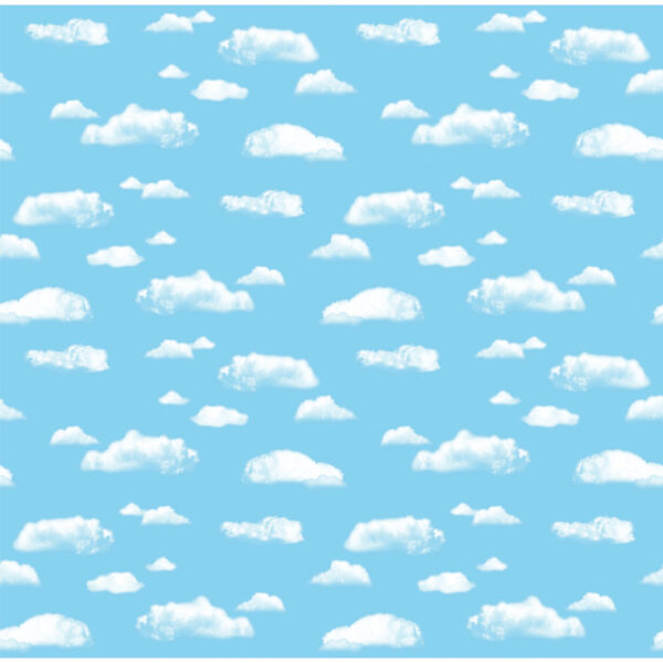 ERSPAC56468.jpg Bulletin Board Art Paper, Clouds, 48" x 12', 4 Rolls