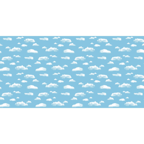 ERSPAC56468_4.jpg Bulletin Board Art Paper, Clouds, 48" x 12', 4 Rolls