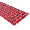 Bulletin Board Art Paper, Tu-Tone Brick, 48" x 50', 1 Roll