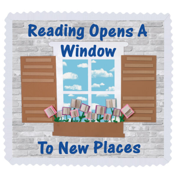 Bulletin Board Art Paper, White Brick, 48" x 50', 1 Roll