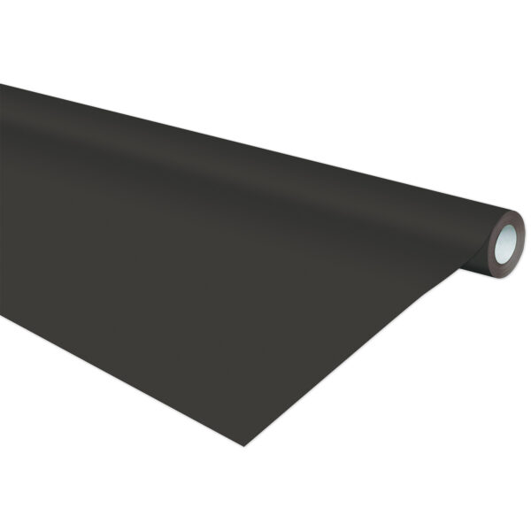 Bulletin Board Art Paper, Black, 48" x 50', 1 Roll
