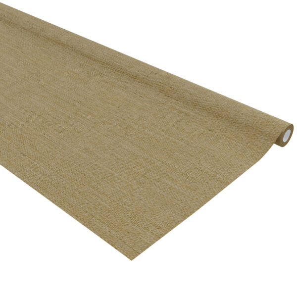 Bulletin Board Art Paper, Natural Burlap, 48" x 50', 1 Roll