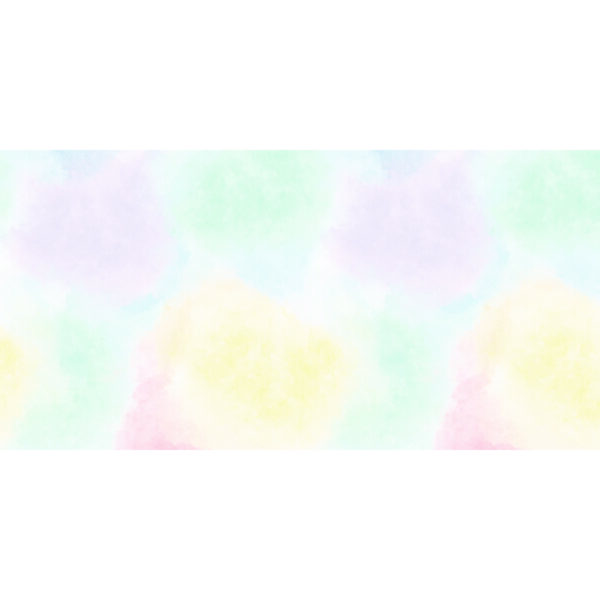 Bulletin Board Paper - Watercolor, 48" x 12', Pack of 4