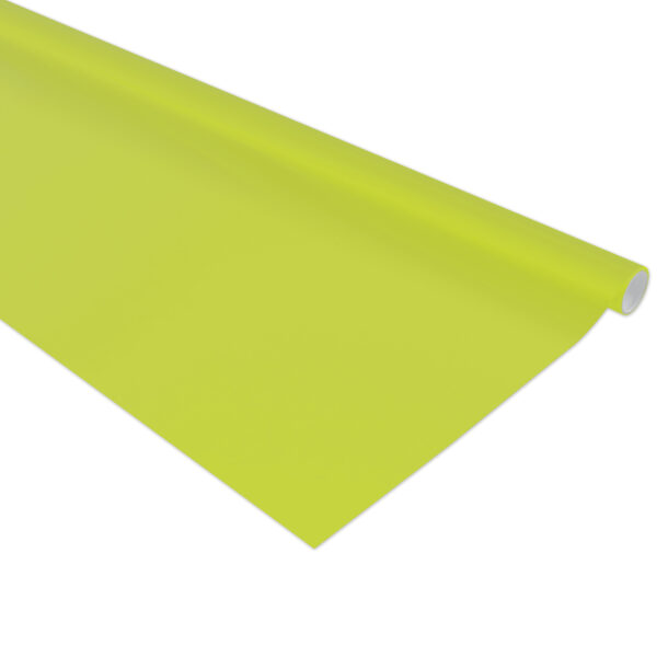 Bulletin Board Art Paper, Lime, 48" x 50', 1 Roll