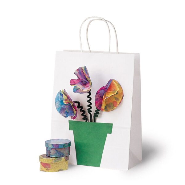 Deluxe Bleeding Art Tissue, 20 Assorted Colors, 20" x 30", 100 Sheets
