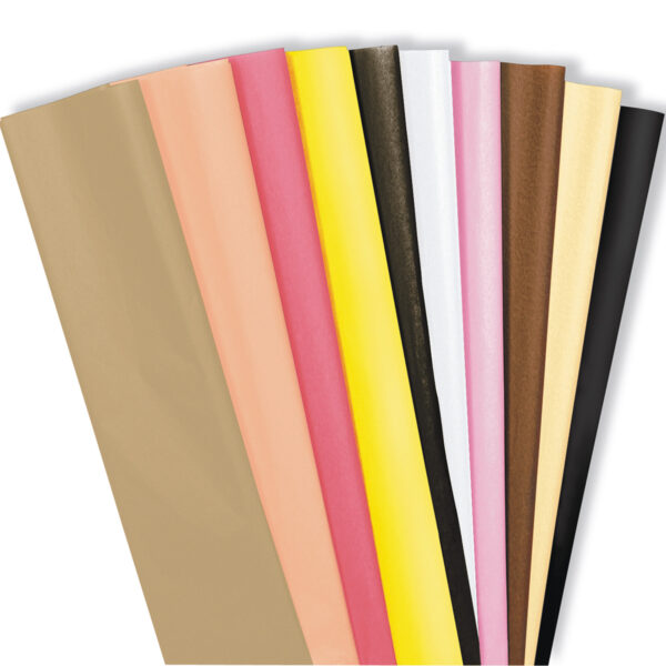 ERSPAC58590-6_1.jpg Multi-Cultural Tissue Assortment, 10 Assorted Colors, 20" x 30", 20 Sheets Per Pack, 6 Packs