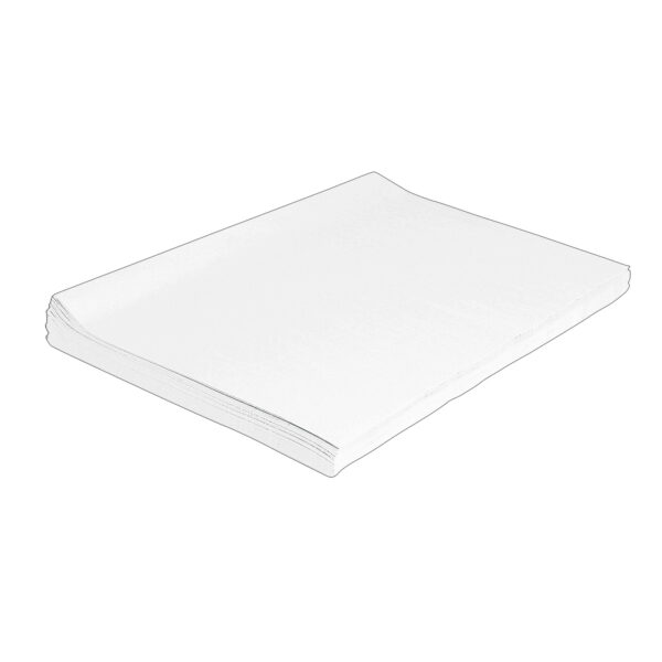5.1 Deluxe Bleeding Art Tissue, White, 20" x 30", 480 Sheets