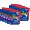 Construction Paper, Medium Weight, Red, 9" x 12", 50 Sheets Per Pack, 10 Packs