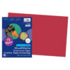 Construction Paper, Medium Weight, Red, 12" x 18", 50 Sheets Per Pack, 5 Packs