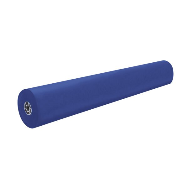 Colored Kraft Duo-Finish Paper, Dark Blue, 36" x 1,000', 1 Roll