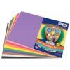 Construction Paper Assorted, 10 Assorted Colors, 12" x 18", 50 Sheets Per Pack, 5 Packs