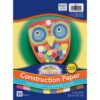Construction Paper Assorted, 10 Assorted Colors, 12" x 18", 50 Sheets Per Pack, 5 Packs