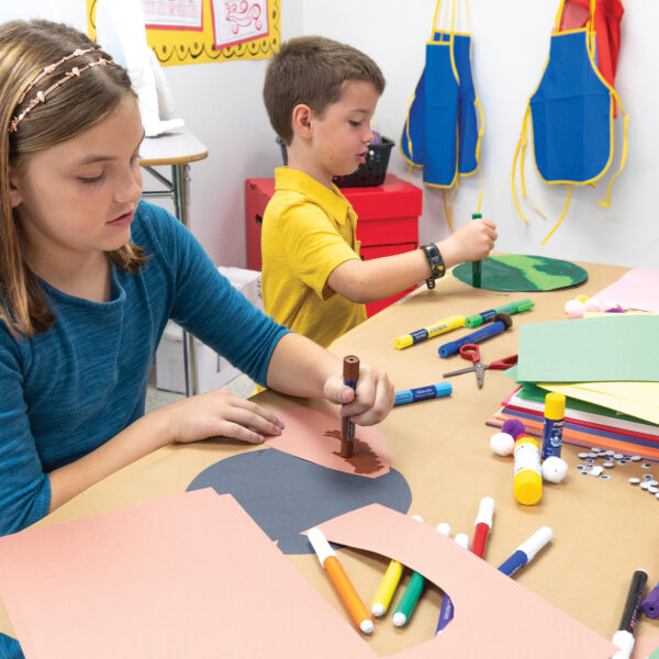 Construction Paper, Medium Weight, 10 Assorted Colors, 18" x 24", 100 Sheets