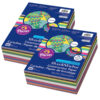 Construction Paper Smart Stack 11 Colors, 11 Assorted Colors, 9" x 12", 300 Sheets Per Pack, 2 Packs