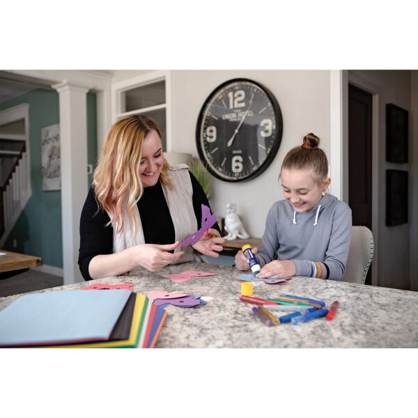 Construction Paper Smart Stack 11 Colors, 11 Assorted Colors, 9" x 12", 300 Sheets Per Pack, 2 Packs