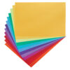 Construction Paper, Heavyweight, Color Wheel Assortment, 12 Vibrant Colors, 12" x 18", 72 Sheets Per Pack, 3 Packs