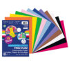 Construction Paper Smart-Stack, Heavyweight, 11 Classic Colors, 9" x 12", 240 Sheets