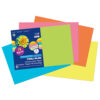 Construction Paper, Heavyweight, 5 Assorted Hot Colors, 12" x 18", 50 Sheets Per Pack, 3 Packs