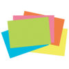 Construction Paper, Heavyweight, 5 Assorted Hot Colors, 12" x 18", 50 Sheets Per Pack, 5 Packs