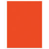 Construction Paper, Medium Weight, Orange, 9" x 12", 50 Sheets Per Pack, 10 Packs