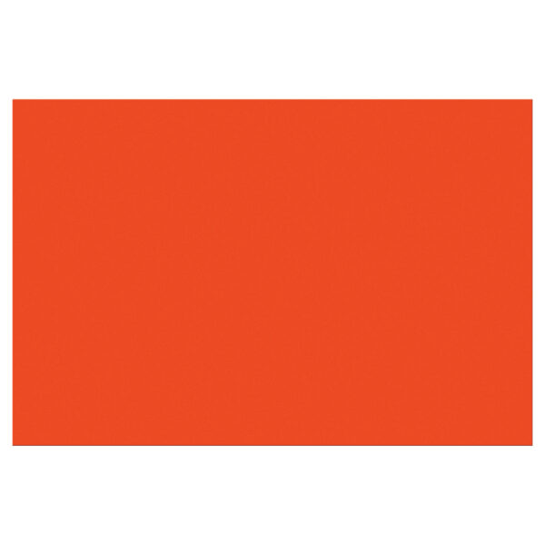 Construction Paper, Medium Weight, Orange, 12" x 18", 50 Sheets Per Pack, 5 Packs